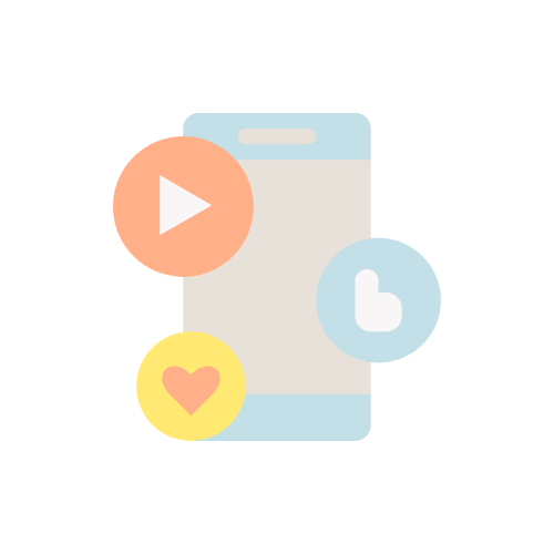 Social media management icon